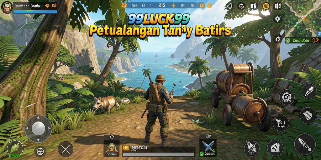 Tampilan gameplay seru dalam dunia terbuka 99LUCK99.
