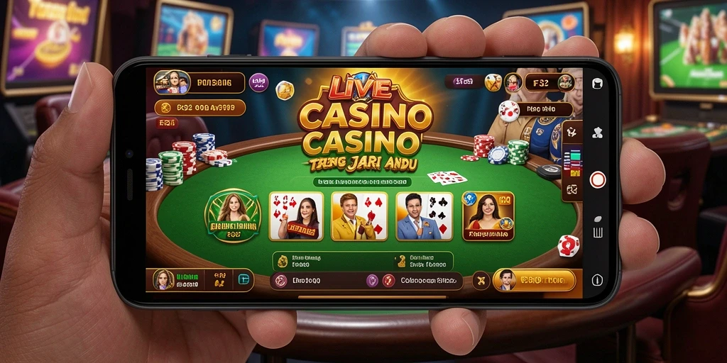 Gameplay Live Casino yang seru dan interaktif di F32.