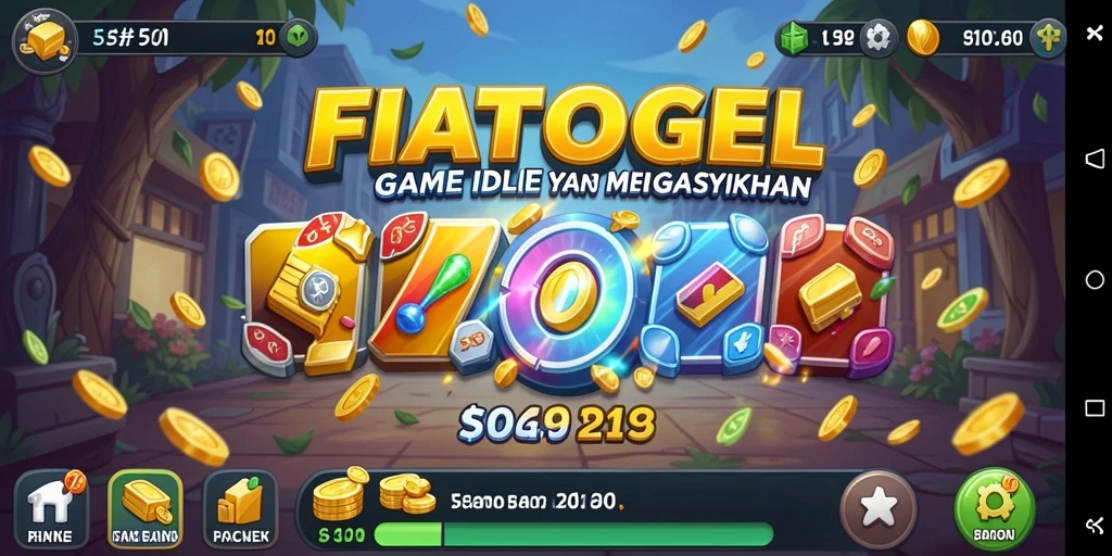 Screenshot menunjukkan gameplay terkini dari FIATOGEL yang menggoda.