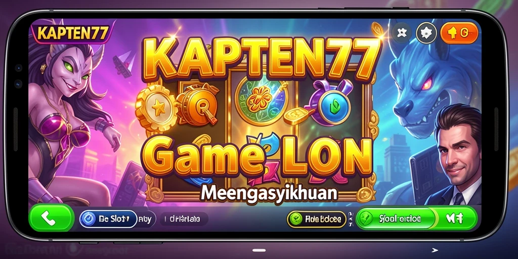 Screenshot dari gameplay KAPTEN77 menampilkan keseruan bermain Slot.