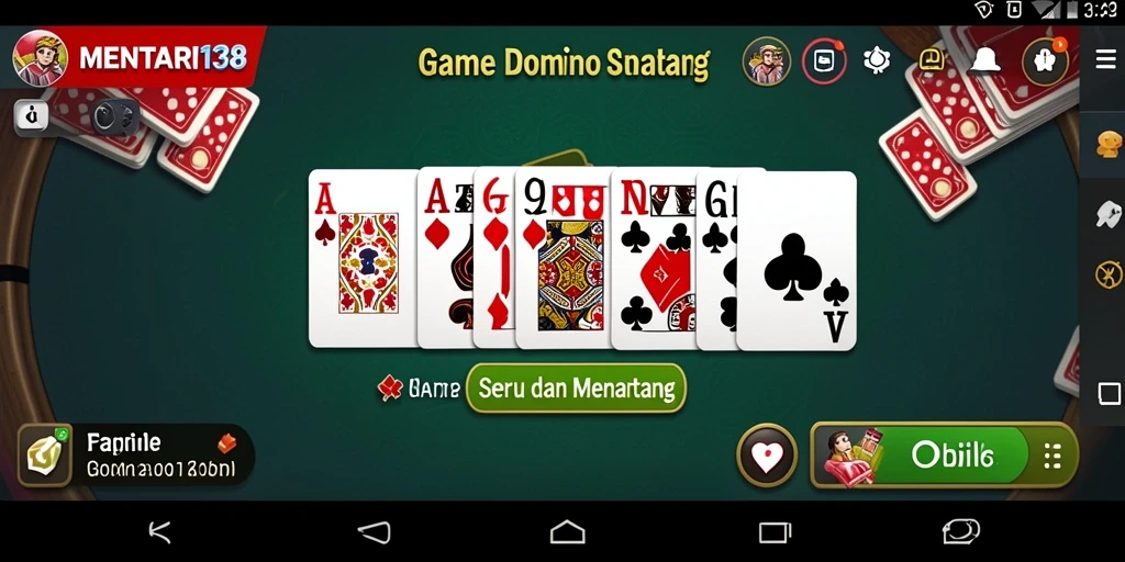 Tampilan gameplay utama dari MENTARI138 yang penuh warna.