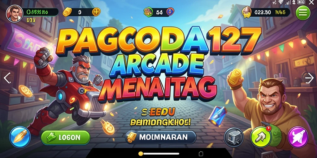 Tampilan gameplay menakjubkan dari PAGODA127 dalam aksi.