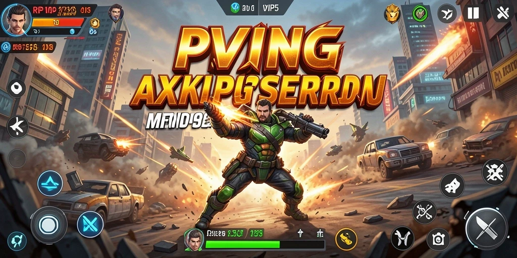 Tampilan gameplay RPVIP5 yang mendebarkan dalam aksi.