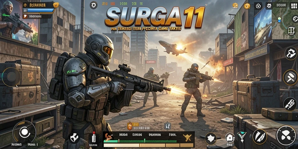 Tampilan gameplay menarik dari SURGA11 yang mendebarkan.